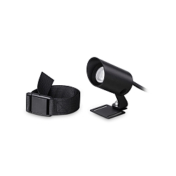 LED Outdoor-Strahler KOALA, mit Band, 35, 3W, 3000K, 300lm, IP65, schwarz