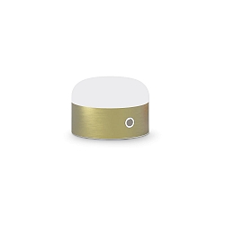 LED Akku-Tischleuchte MIGNON, 5W, 3000K, 460lm, IP20, Touch-Dim, messing/opal