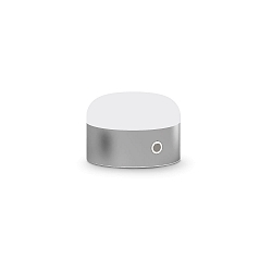 LED Akku-Tischleuchte MIGNON, 5W, 3000K, 460lm, IP20, Touch-Dim, nickel/opal
