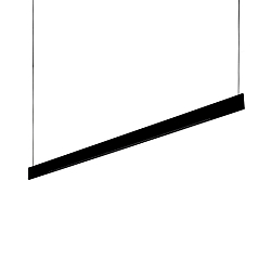LED Pendelleuchte DESK ACCENT, 36W, 3000K, 4000lm, IP20, schwarz