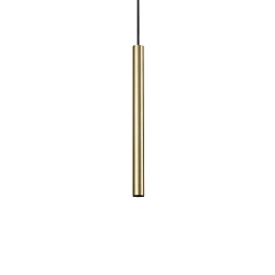 pendant luminaire ULTRATHIN D040 ON-OFF round IP20, brass 