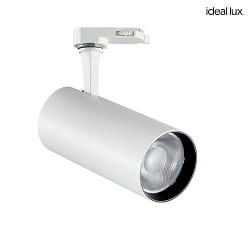 LED 3-Phasen-Schienenstrahler FOX 8W SMALL ON-OFF, CRI >90, schaltbar, verstellbar, 2700K 680lm 41, wei
