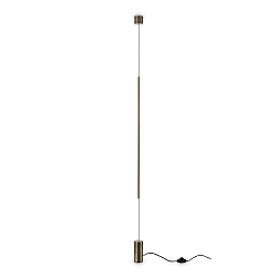 LED Stehleuchte FILO, 14W, 2700K, 1500lm, IP20, IP20, messing