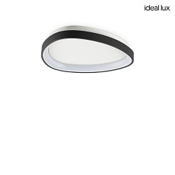 LED Deckenleuchte GEMINI D042 ON-OFF, 130, 24W, 2700K, 2300lm, IP20, schwarz