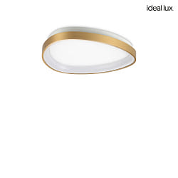 LED Deckenleuchte GEMINI D042 ON-OFF, 130, 24W, 2700K, 2300lm, IP20, messing