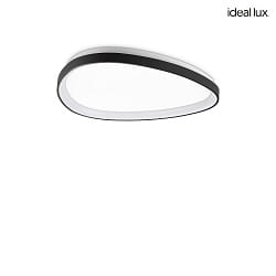 LED Deckenleuchte GEMINI D061 ON-OFF, 130, 30W, 2700K, 3300lm, IP20, schwarz