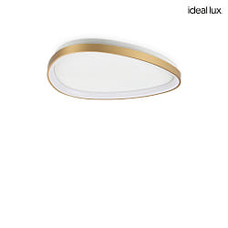 LED Deckenleuchte GEMINI D061 ON-OFF, 130, 30W, 2700K, 3300lm, IP20, messing