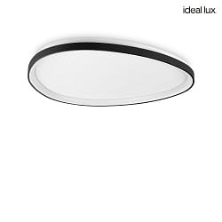 LED Deckenleuchte GEMINI D081 ON-OFF, 130, 42W, 2700K, 4150lm, IP20, schwarz