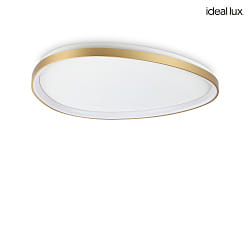 LED Deckenleuchte GEMINI D081 ON-OFF, 130, 42W, 2700K, 4150lm, IP20, messing