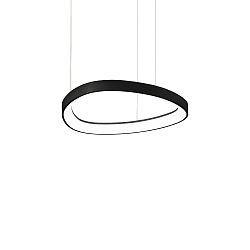 LED Pendelleuchte GEMINI D042 ON-OFF, 36W, 2700K, 4000lm, IP20, schwarz