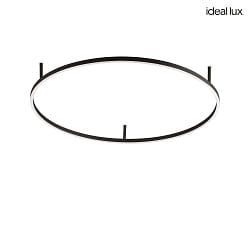 LED Deckenleuchte ORACLE SLIM D090 ON-OFF, 53W, 4000K, 5350lm, IP20, schwarz