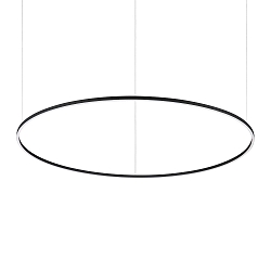 LED Pendelleuchte ORACLE SLIM D150 DALI/PUSH, 77W, 4000K, 7450lm, IP20, schwarz