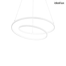 LED Pendelleuchte OZ D60 ON-OFF, IP20,  60cm, CRi >90, schaltbar, 47W 4000K, wei