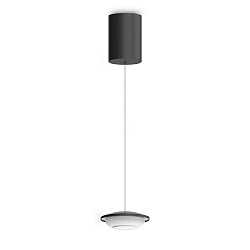 LED Pendelleuchte MAPA MINI BIG, 4W, 3000K, 400lm, IP20, ohne Glsakugel, schwarz