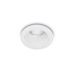 LED Deckeneinbauleuchte QUARK,  4,9cm, 25, 12W, 3000K, 1200lm, IP20, wei