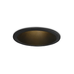 LED Deckeneinbauleuchte TAG,  8,5cm, 50, 7W, 4000K, 840lm, IP20, schwarz