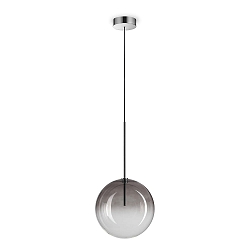 LED Pendelleuchte EQUINOXE D25, 1-flammig, 1xG4, 2W, 3000K, 200lm, IP20, rauchfarben/nuanciert