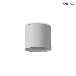 LED Deckenleuchte SPIKE 10cm, 10W, 3000K, 1100lm, IP20, wei
