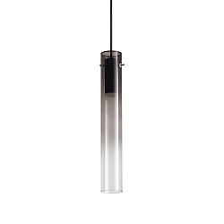 LED Pendelleuchte FLAM D06, 10W, 3000K, 900lm, IP20, Glas rauchfarben/nuanciert