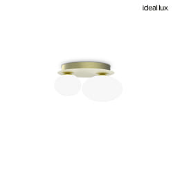 wall luminaire NINFEA GX53 IP20, brass 