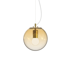 Pendelleuchte MAPA CLEAR SP1 20cm, 1xE27, IP20, amber