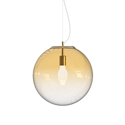 Pendelleuchte MAPA CLEAR SP1 40cm, 1xE27, IP20, amber
