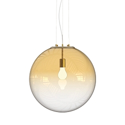 Pendelleuchte MAPA CLEAR SP1 50cm, 1xE27, IP20, amber