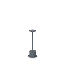 LED Pollerleuchte TOFFEE D080 H025, 8W, 3000K, 800lm, IP65, anthrazit
