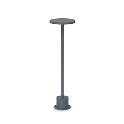 LED Pollerleuchte TOFFEE D160 H050, 11W, 3000K, 1200lm, IP65, anthrazit