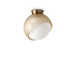 ceiling luminaire BLOOM 22 E27 IP20, brass 