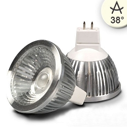 Lampadina a riflettore MR16 dimmerabile GU5,3 5,7W 400lm 5000K 38 CRI >83 dimmerabile
