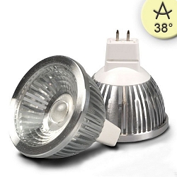 Lampadina a riflettore MR16 dimmerabile GU5,3 5,7W 330lm 2700K 38 CRI >83 dimmerabile