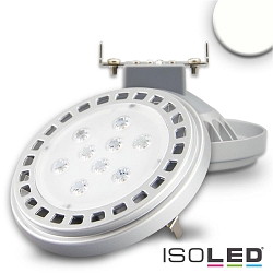AR111 G53 Spot with lens, 12V AC / DC, 11W 4000K 1010lm 4718cd 30, not dimmable, grey