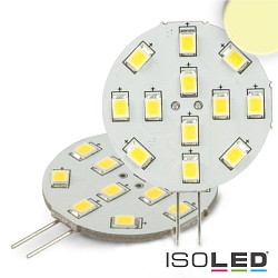 Pin based LED board 12SMD, lateral pin, 12V AC / DC, G4, 2W 3000K 220lm 120, not dimmable