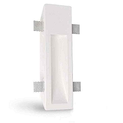 Luce da incasso GU10 IP20, Bianco