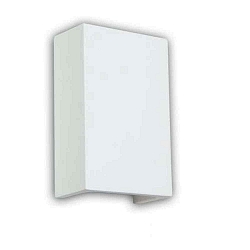 LED Gips-Wandleuchte 2x3W, UP&DOWN, eckig, warmwei