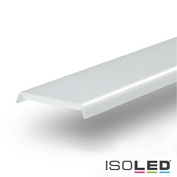 Zubehr fr Profilserie WING20 / CORNER22 - Abdeckung Flach, Lnge 200cm, Opal / satiniert