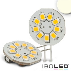 Pin based LED board 9SMD, lateral pin, 12V AC / DC, G4, 1.5W 4000K 120lm 120, not dimmable