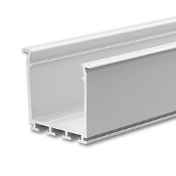 LED Einbauprofil WING20 (Miniflansch gerade), Aluminium eloxiert, Lnge 200cm