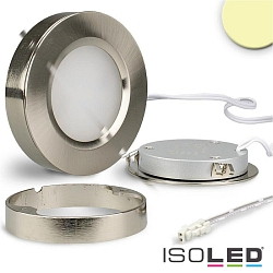 Lampada da sottopensile Slim MiniAMP IP20, Argento dimmerabile 3W 160lm 2800K 120 120 CRI >80