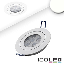 Lumire encastre pivotant, dimmable IP40, blanche gradable 16W 1120lm 4200K 72 72 CRI 80-89