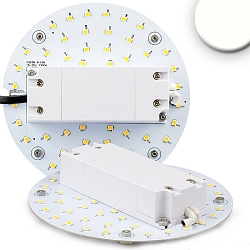 LED Umrstplatine,  13cm, 100-277V AC, 9W 4200K 1100lm 120, mit Magnet, inkl. vormontiertem Trafo