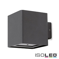Outdoor LED wall luminaire Flex Up&Down, IP54, flexible light openings, 2x5W CREE, 3000K 1100lm, anthracite