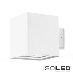 Outdoor LED wall luminaire Flex Up&Down, IP54, flexible light openings, 2x5W CREE, 3000K 1100lm, white