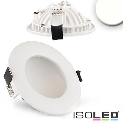 LED recessed downlight LUNA, indirect lightbeam, IP20, not dimmable, white, 8W 4000K 350lm 120