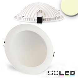 LED recessed downlight LUNA, indirect lightbeam, IP20, not dimmable, white, 18W 2700K 1030lm 120
