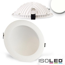 LED recessed downlight LUNA, indirect lightbeam, IP20, not dimmable, white, 18W 4000K 1100lm 120