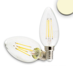 Ampoule  filament forme bougie dimmable E14 4W 350lm 2700K 360 CRI 80-89 gradable