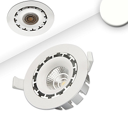 Lumire encastre pivotant, dimmable IP20, blanche gradable 15,1W 1300lm 4000K 45 45 CRI 80-89