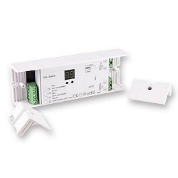 DALI Switch, 230V AC, switching capacity max. 1.000W, IP20, white